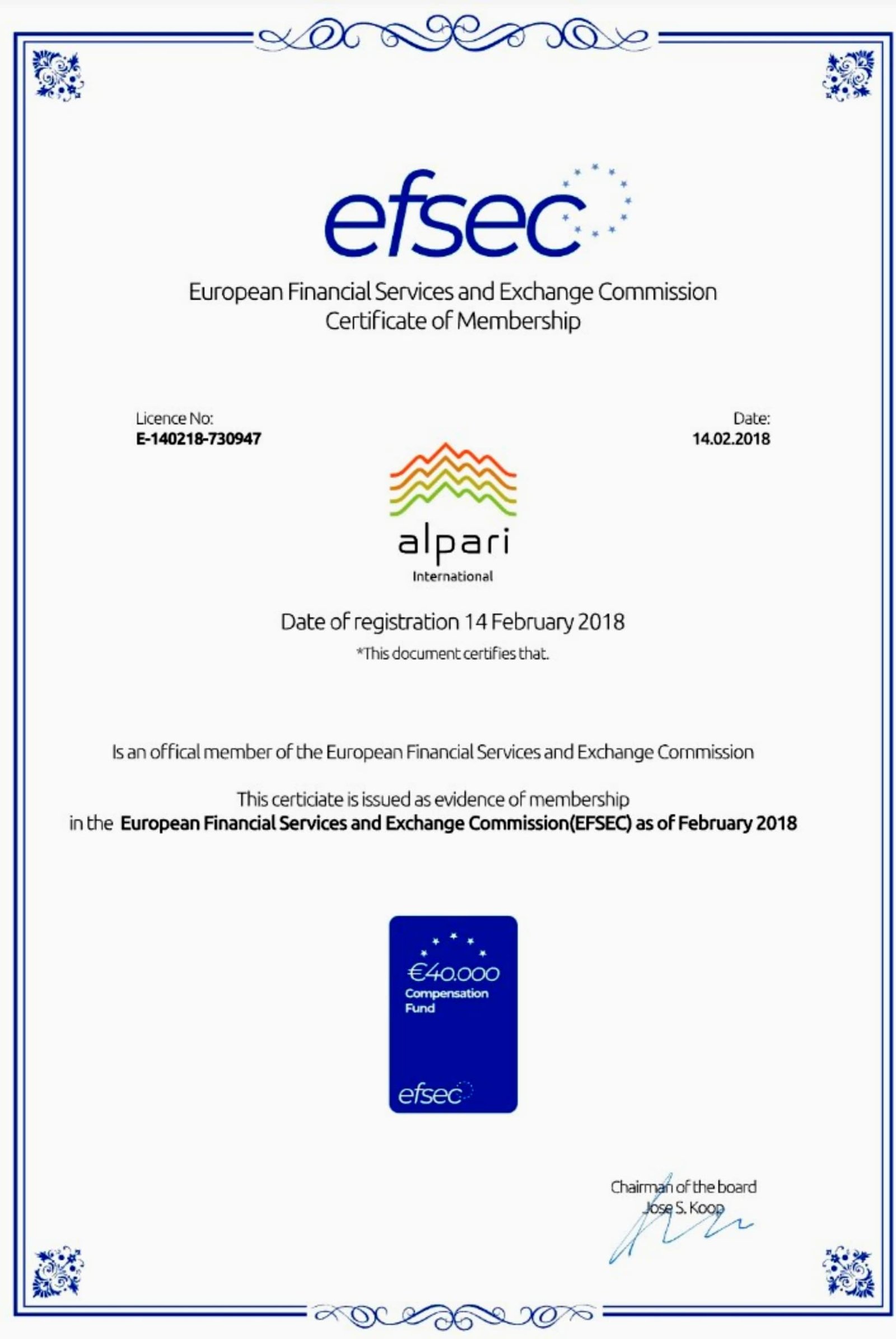 alpari-holdings.ltd  certificate